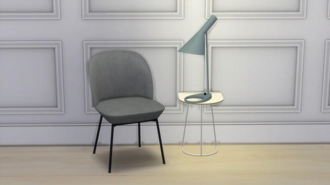 Sims 4 OSLO SIDE CHAIR (P) at Meinkatz Creations