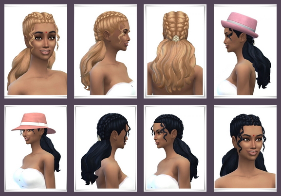 Sims 4 Long Hair Dutch Braids at Birksches Sims Blog