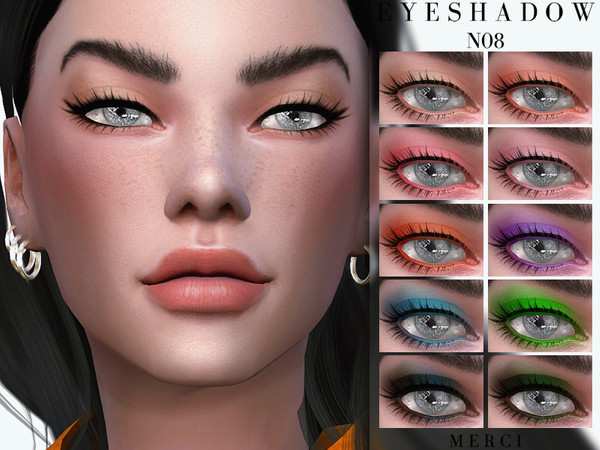 Sims 4 Eyeshadow N08 by Merci at TSR