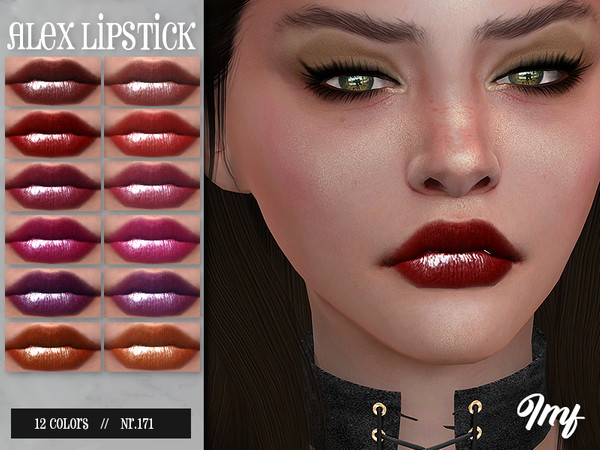 Sims 4 IMF Alex Lipstick N.171 by IzzieMcFire at TSR
