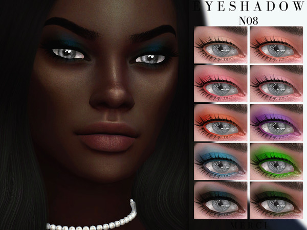 Sims 4 Eyeshadow N08 by Merci at TSR