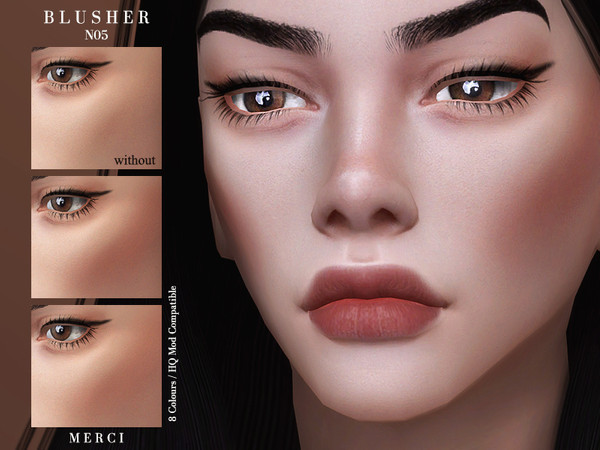 Sims 4 Blusher N05 by Merci at TSR