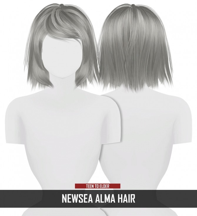 alpha hair the sims 4