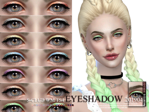 Sims 4 Eyeshadow 201904 by S Club WM at TSR