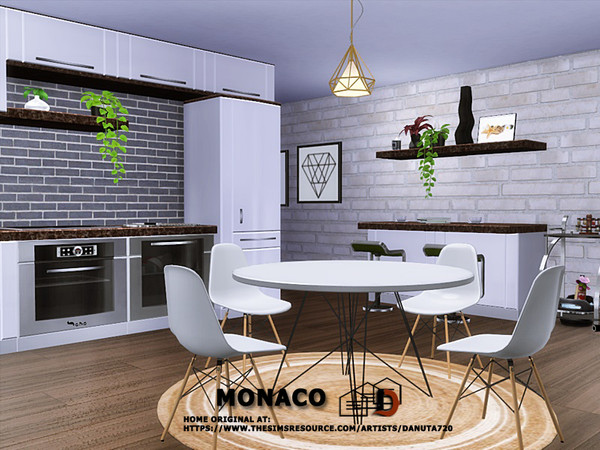 Sims 4 Monaco comfortable modern house by Danuta720 at TSR