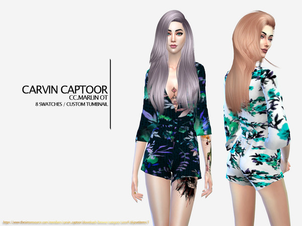 Sims 4 Marlhy OT outfit by carvin captoor at TSR