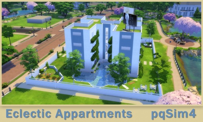 Sims 4 Eclectic Apartments at pqSims4