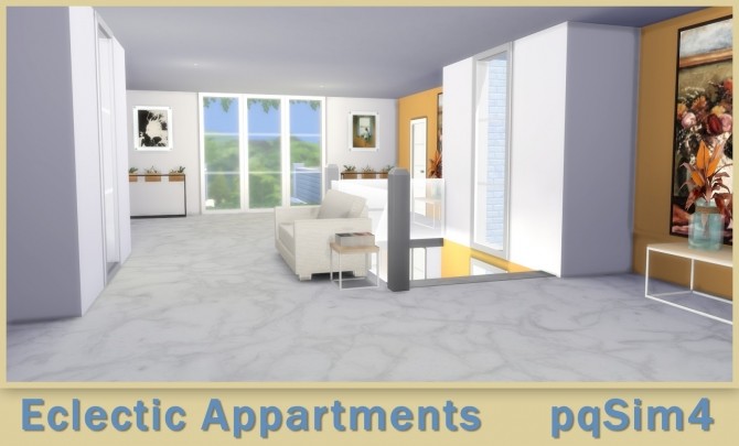 Sims 4 Eclectic Apartments at pqSims4