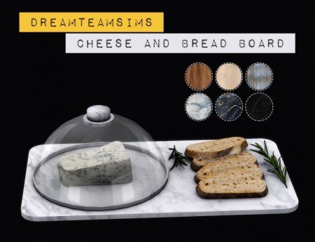 Cheese and Bread Board at Dream Team Sims