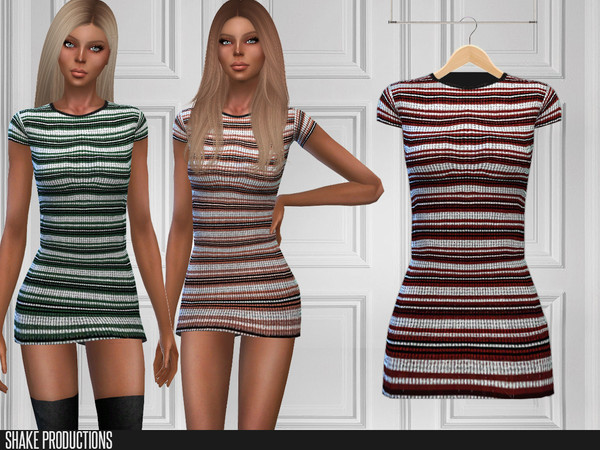 Sims 4 274 Dress by ShakeProductions at TSR