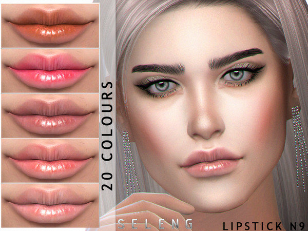 Sims 4 Lipstick N9 by Seleng at TSR