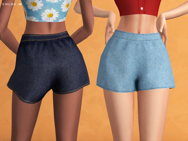 Sims 4 Shorts by ChloeMMM at TSR