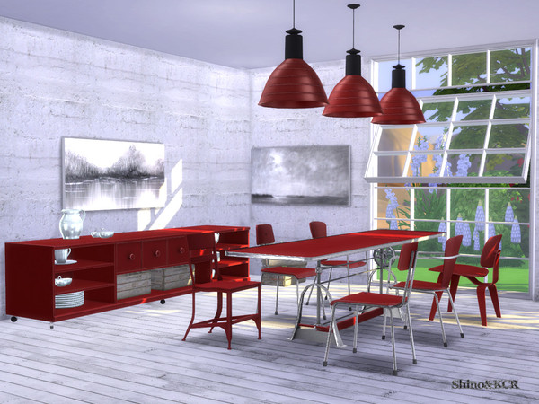 Sims 4 Dining Mona by ShinoKCR at TSR