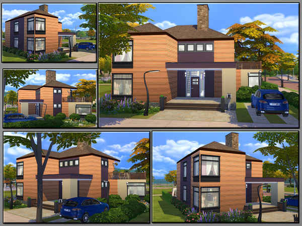 Sims 4 MB Turnkey Ready urban family home by matomibotaki at TSR