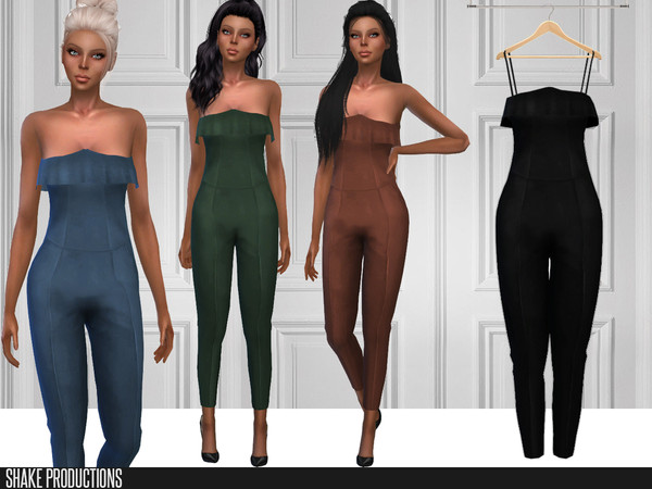 Sims 4 270 Jumpsuit by ShakeProductions at TSR