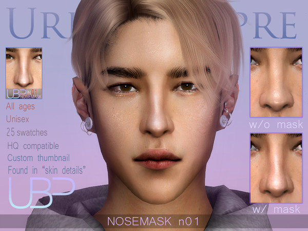 Sims 4 Nosemask N01 by Urielbeaupre at TSR