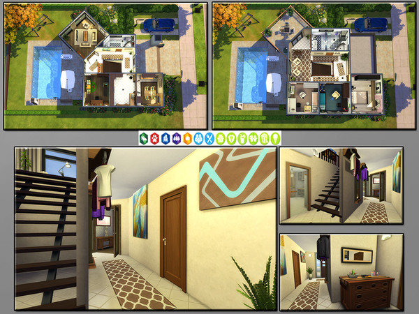 Sims 4 MB Turnkey Ready urban family home by matomibotaki at TSR