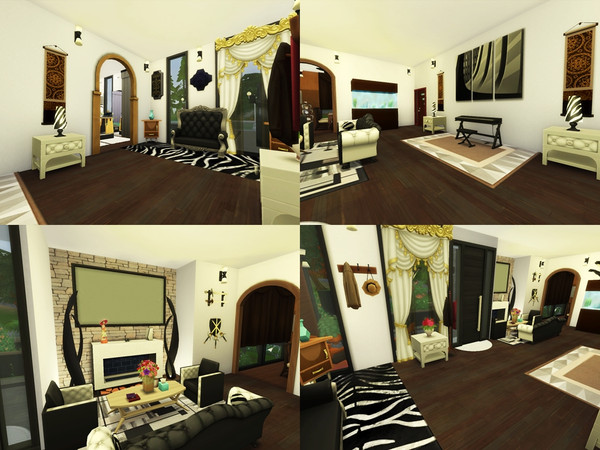 Sims 4 Modern Luxury Villa by Tontin2018 at TSR