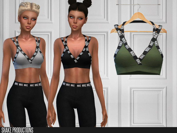 Sims 4 262 Sports Bra by ShakeProductions at TSR