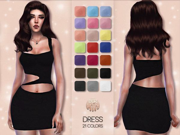 Sims 4 Dress BD26 by busra tr at TSR
