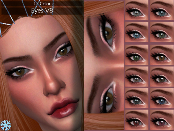 Sims 4 LMCS Eyes V8 by Lisaminicatsims at TSR