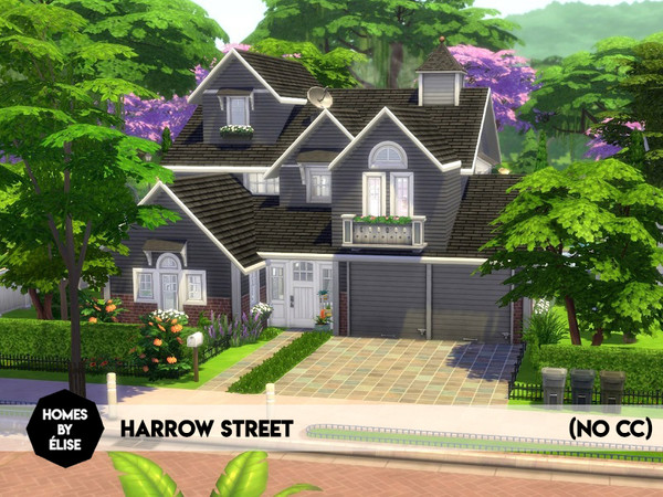 Sims 4 Harrow Street by Homes by Elise at TSR