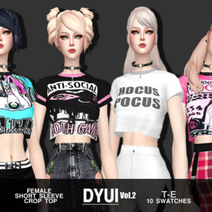 Low Cut Outfit by Bill Sims at TSR » Sims 4 Updates