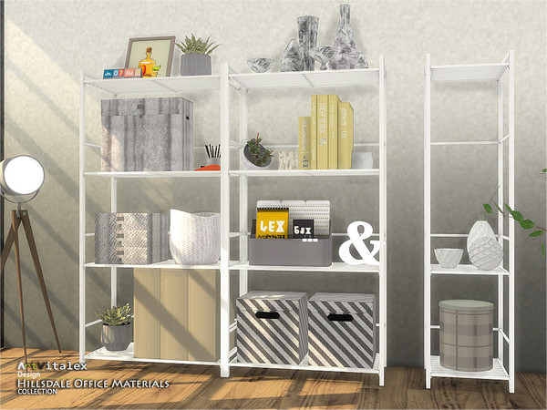 Sims 4 Hillsdale Office Materials by ArtVitalex at TSR