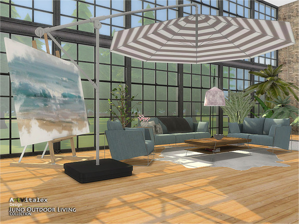Sims 4 Juno Outdoor Living by ArtVitalex at TSR