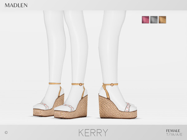 Sims 4 Madlen Kerry Shoes by MJ95 at TSR