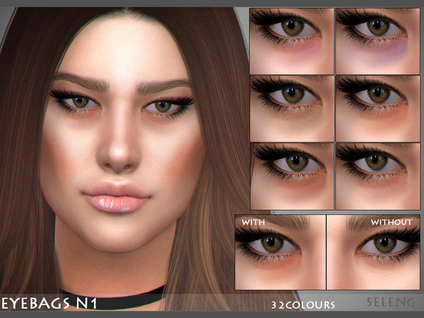 Sims 4 Eyebags N1 by Seleng at TSR