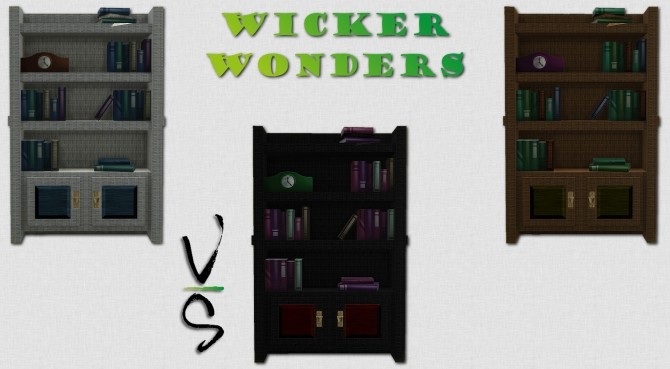 Sims 4 Wicker Wonders living by Veckah at Mod The Sims