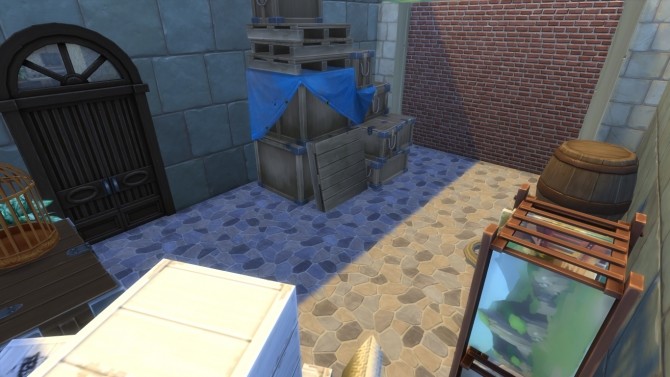 Sims 4 The Leaky Cauldron Harry Potter builds by iSandor at Mod The Sims