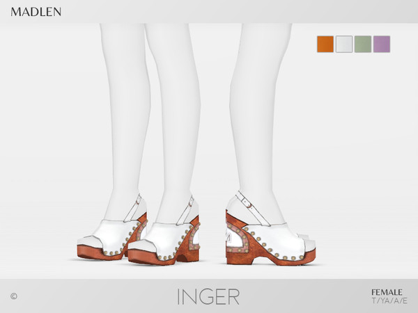 Sims 4 Madlen Inger Shoes by MJ95 at TSR