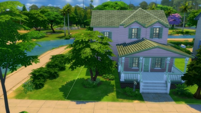 Sims 4 Rindle Rose house by iSandor at Mod The Sims