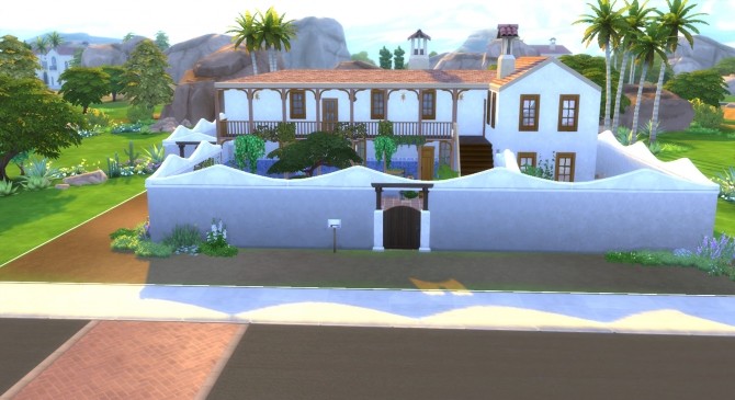 Sims 4 Hacienda de la vega by valbreizh at Mod The Sims