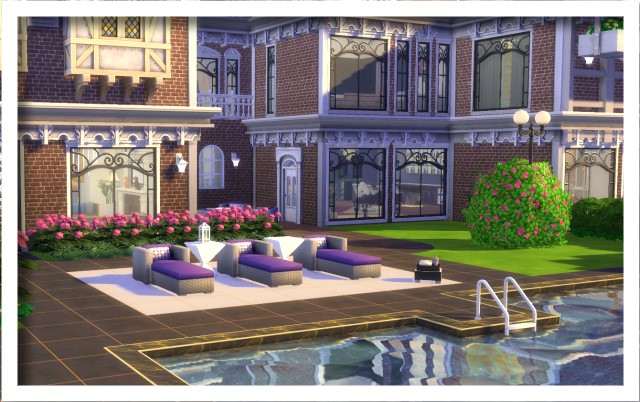 Sims 4 Luxury Home by Oldbox at All 4 Sims