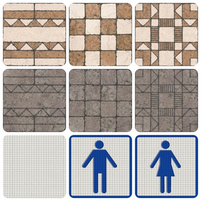 Sims 4 The ULTIMATE Tile Collection by simsi45 at Mod The Sims