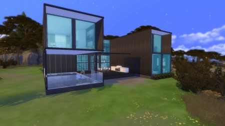 Container house no CC by Augustas at Mod The Sims