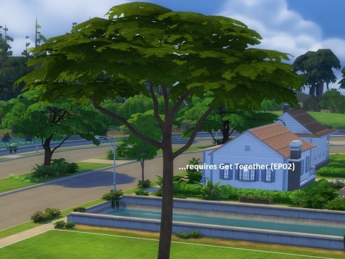 Sims 4 4 unlocked plants (2 trees and 2 shrubs) by poisson at Mod The Sims