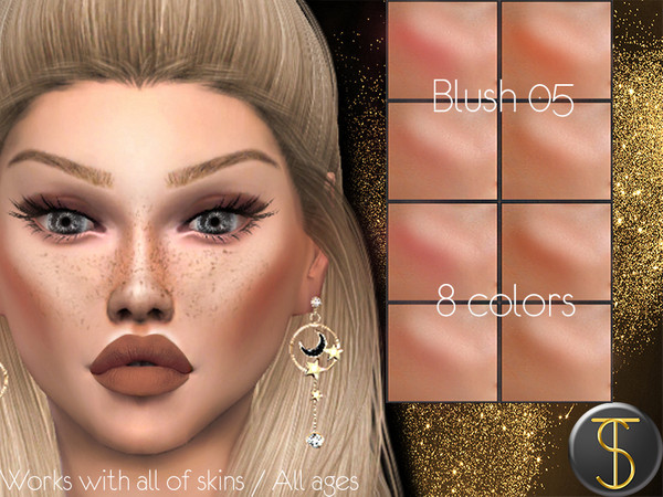 Sims 4 Blush 05 by turksimmer at TSR