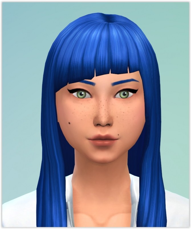 Sims 4 Amy Charleston by Angerouge at Studio Sims Creation