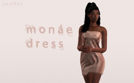Monae dress by jwofles at Mod The Sims