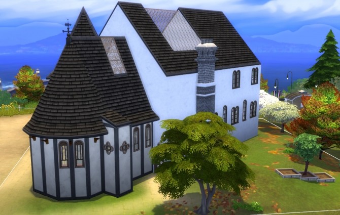 Sims 4 White Chapelle by valbreizh at Mod The Sims