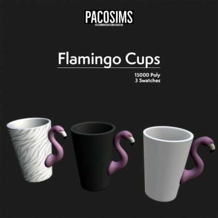 Flamingo Cups (P) at Paco Sims