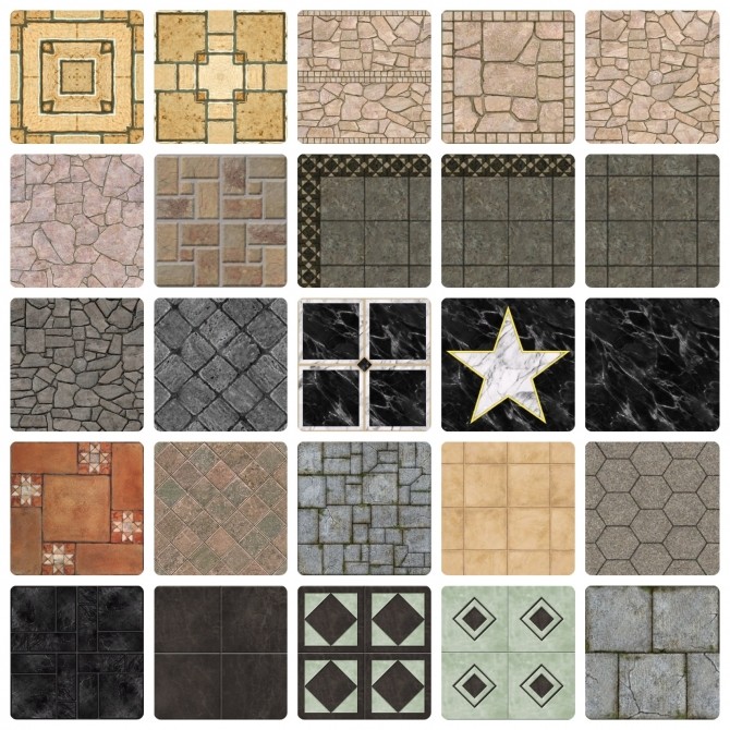 Sims 4 The ULTIMATE Stone Collection by simsi45 at Mod The Sims