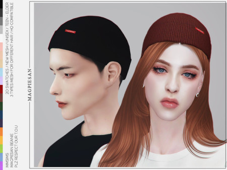 MM’s Simple short beanie by magpiesan at TSR