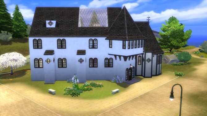 Sims 4 White Chapelle by valbreizh at Mod The Sims