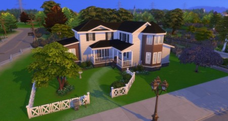 Rural Family Home NO CC by wouterfan at Mod The Sims