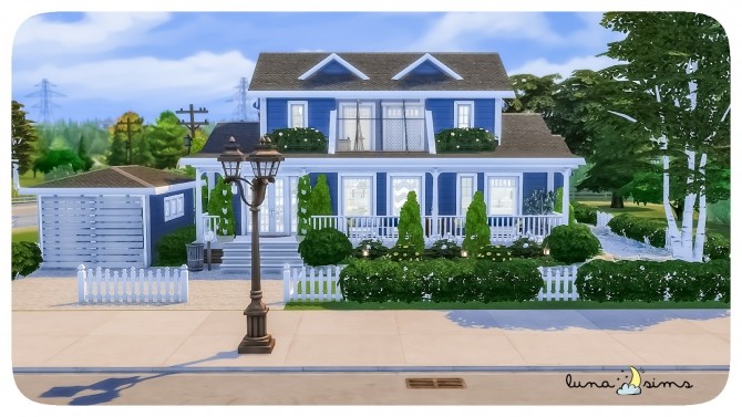 Sims 4 BLUEBELL AVENUE at Luna Sims
